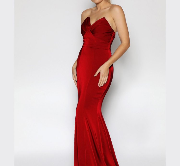 Jadore JX1013, Strapless fit & flare